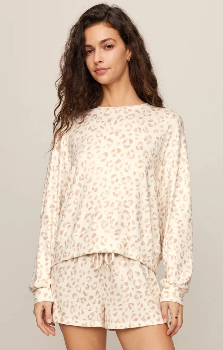 SOFT LEO LONG SLEEVE TOP TOP Z SUPPLY 