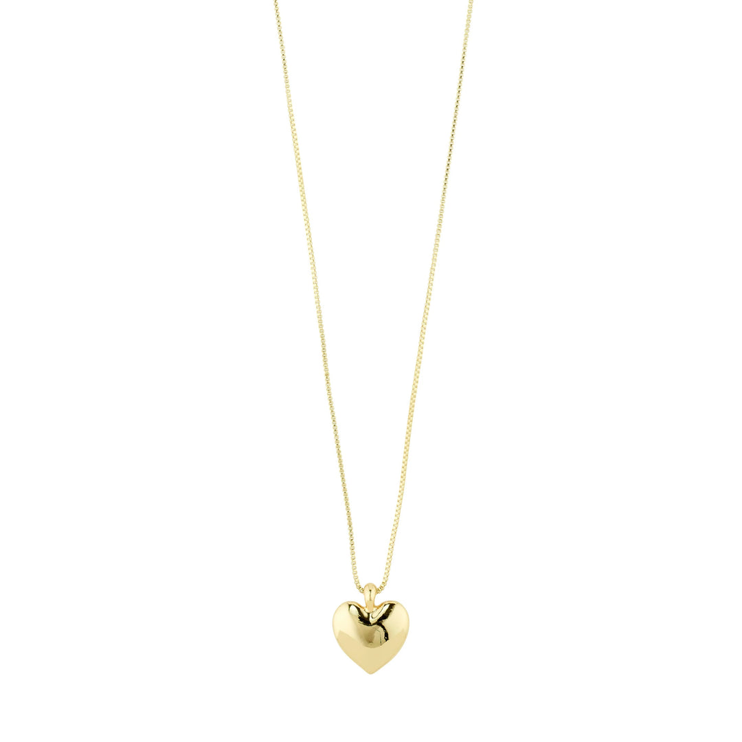 SOPHIA HEART NECKLACE Jewelry PILGRIM GOLD PLATED 