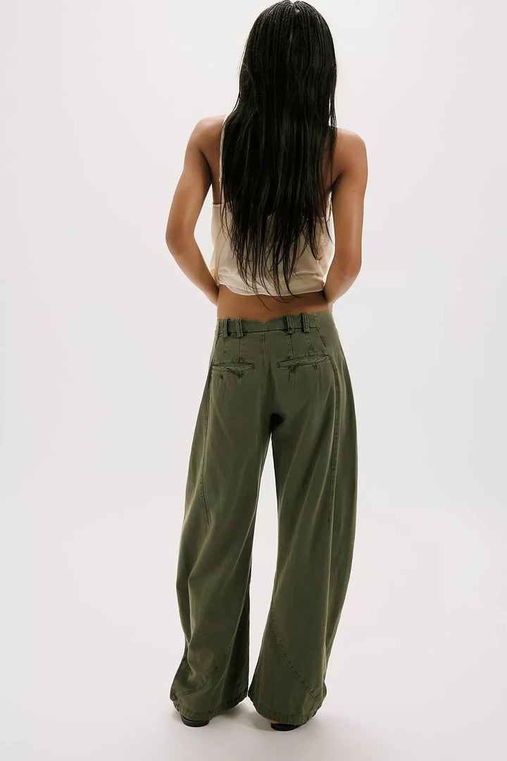 SPOTLIGHT WASHED BARREL CHINO TROUSER Pants Free People 