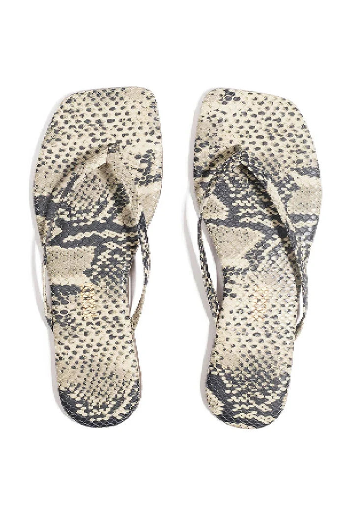 SQUARE TOE EXOTIC SANDALS TKEES 