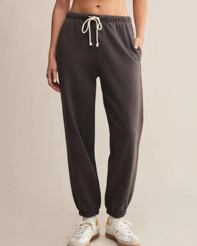 STADIUM JOGGER Pants Z SUPPLY XS WASHED BLACK 