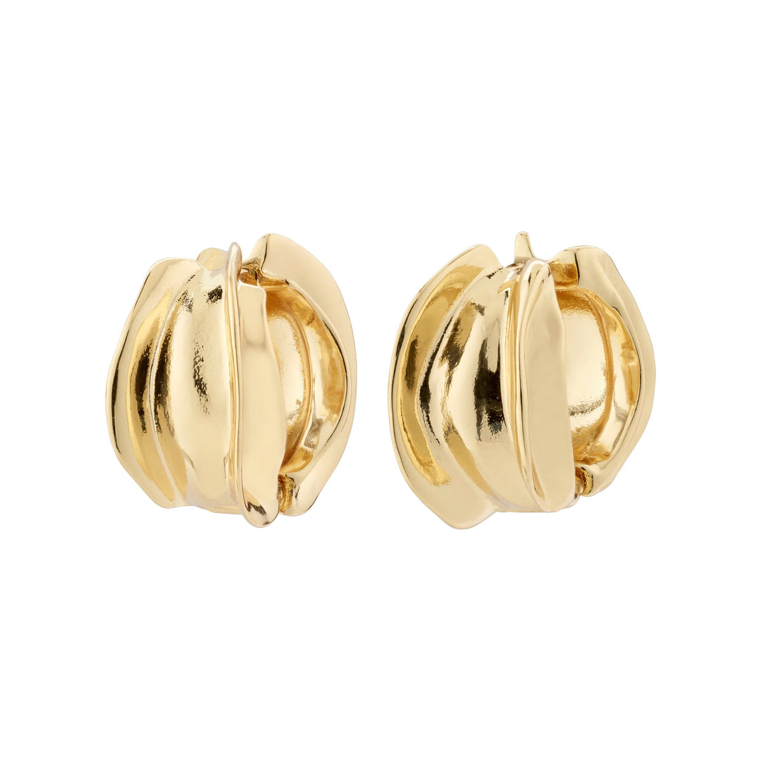 STAY HOOPS Jewelry PILGRIM GOLD PLATED 