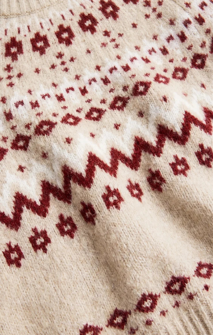 STRING THE LIGHTS FAIR ISLE SWEATER SWEATER Z SUPPLY 