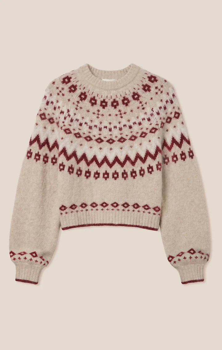 STRING THE LIGHTS FAIR ISLE SWEATER SWEATER Z SUPPLY 
