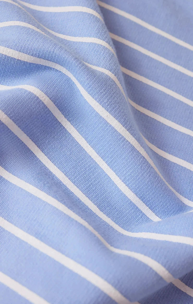 STRIPE V-NECK WEEKENDER SWEATER Z SUPPLY 