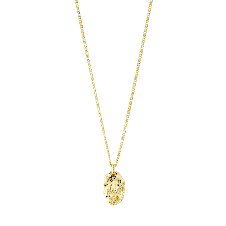 SUN COIN NECKLACE Jewelry PILGRIM GOLD PLATED 