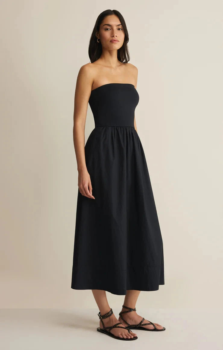 SUNSOUGHT MIDI DRESS Dress Z SUPPLY 