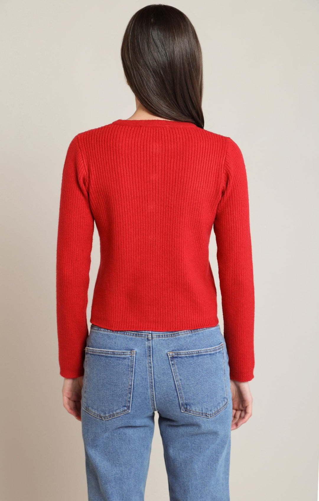 SYLVIA TOP SWEATER BLACK TAPE 
