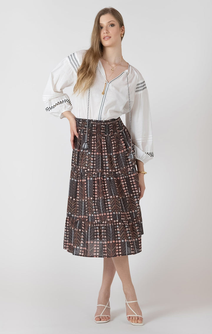 TABITHA SKIRT SKIRT BLACK TAPE 