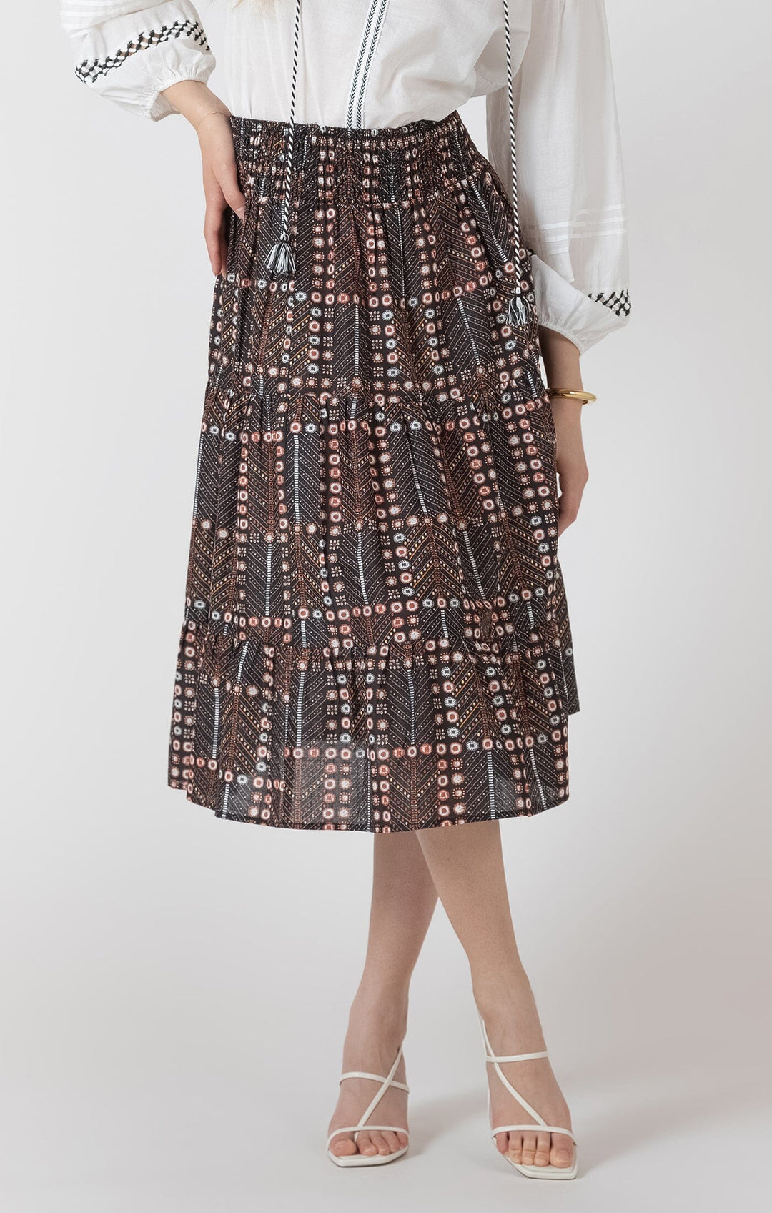 TABITHA SKIRT SKIRT BLACK TAPE 