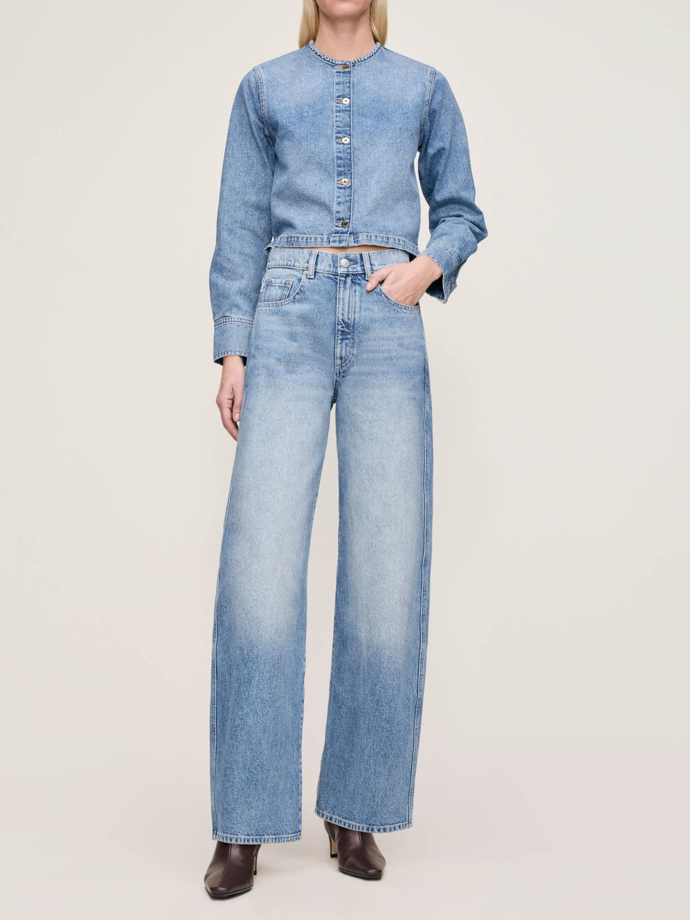 TAYLOR RELAXED BARREL JEAN - SALT LAKE Denim DL1961 