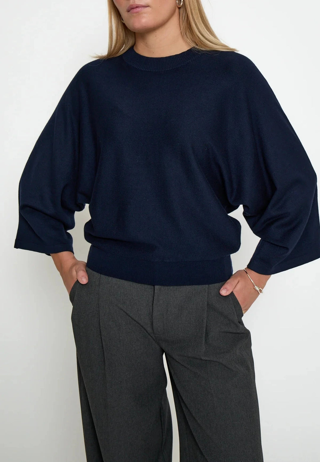 TESS KNIT T-SHIRT TOP MINUS 