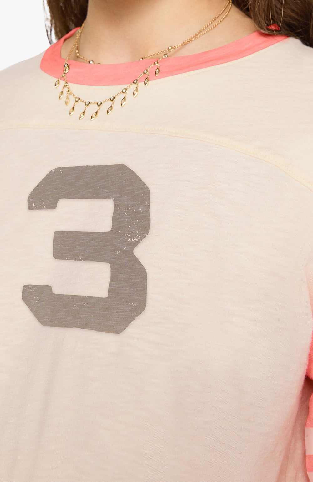 THE 3QTR CAP SLEEVE OUTFIELDER TOP Mother 