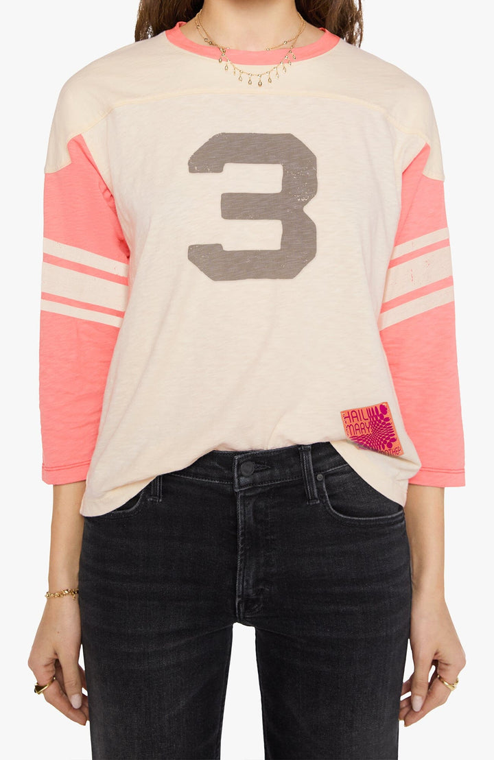 THE 3QTR CAP SLEEVE OUTFIELDER TOP Mother 