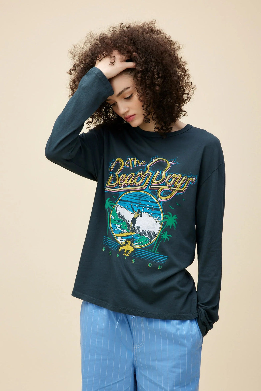 THE BEACH BOYS SURFS UP LONG SLEEVE TOP DAYDREAMER 