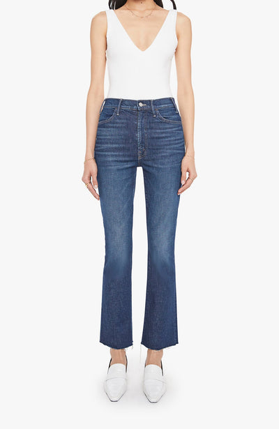 THE HUSTLER FLOOD FRAY - KICKS & RIFFS DENIM Mother 