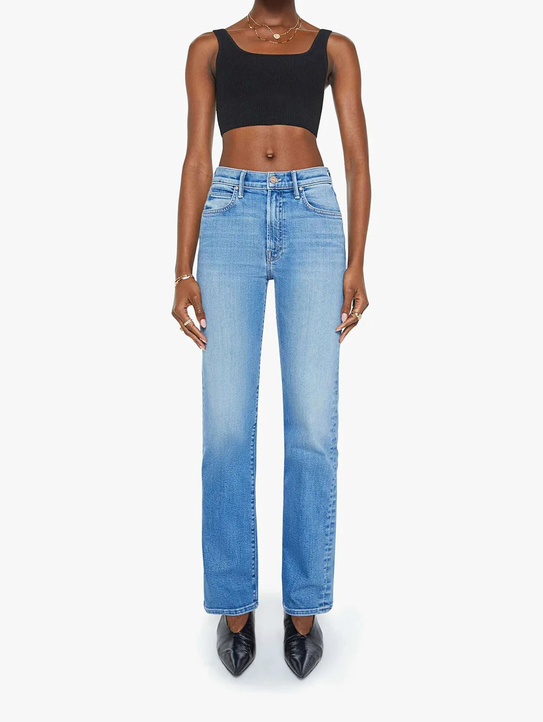THE KICK IT - FAN FAVORITE DENIM Mother 