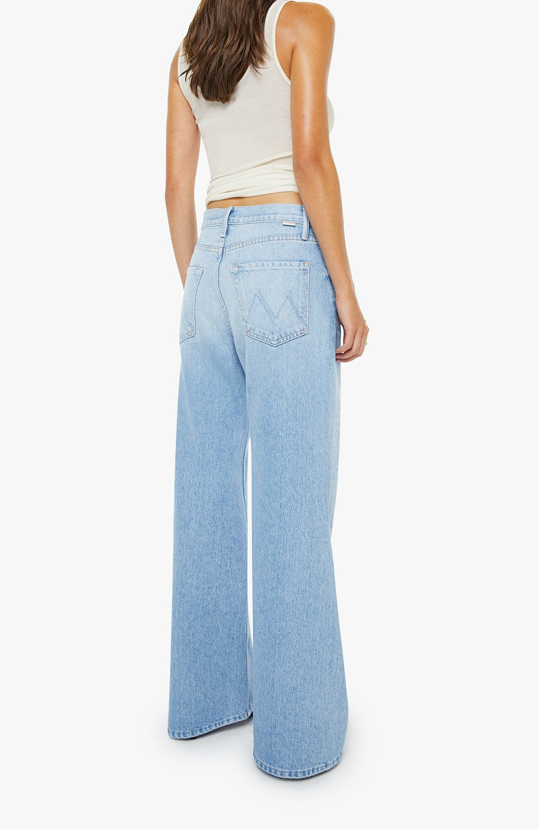 THE LEMON TWIST SNEAK - MUNCHIES DENIM Mother 