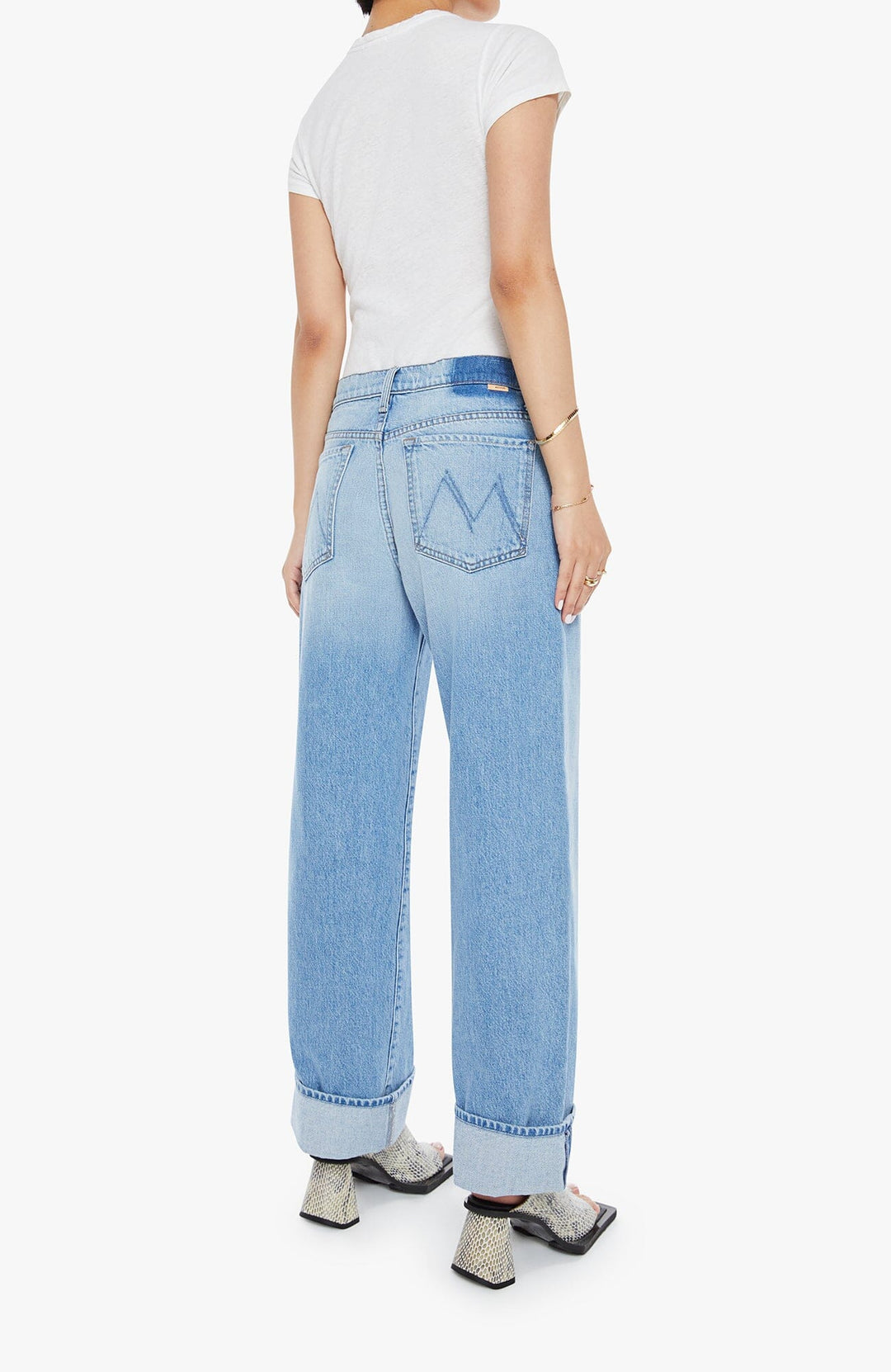 THE LIL DODGER HOVER CUFF - FUNK N FLAIR denim Mother 