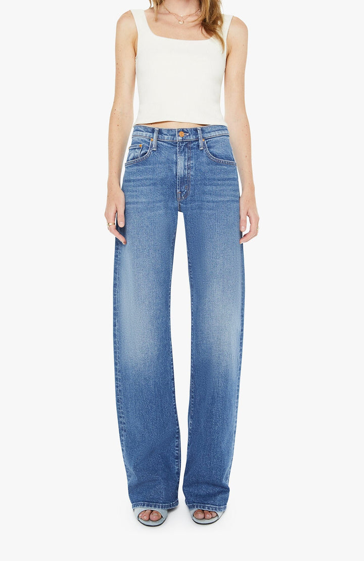 THE MID RISE LASSO HEEL - KNICK KNACK PADDY WHACK DENIM Mother 