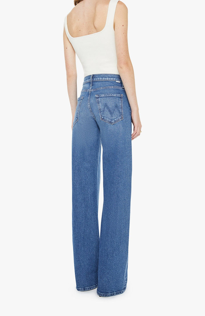THE MID RISE LASSO HEEL - KNICK KNACK PADDY WHACK DENIM Mother 