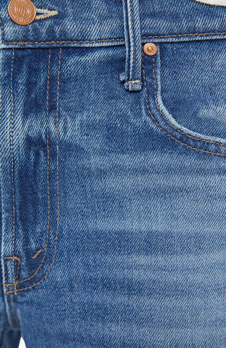 THE MIDRISE MAVEN ANKLE - ALL YOUR EGGS IN ONE BASKET DENIM Mother 