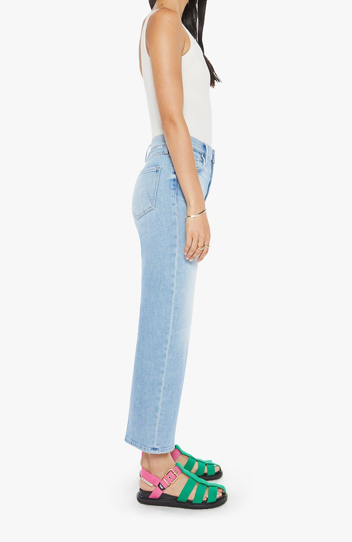 THE RAMBLER ZIP ANKLE - LOOK MA NO HANDS DENIM Mother 