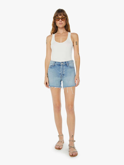 THE SKIPPER SHORT - LEAP AT THE CHANCE Denim Mother 