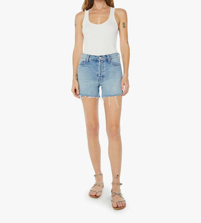 THE SKIPPER SHORT - LEAP AT THE CHANCE Denim Mother 