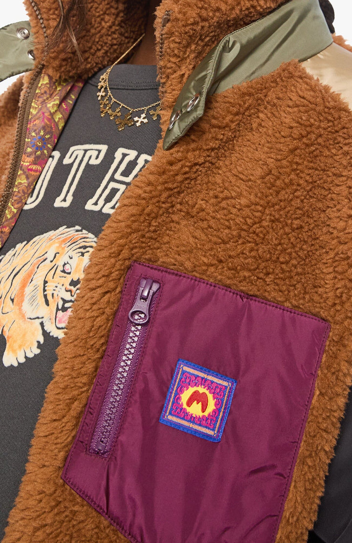 THE TEDDY ZIP JACKET Mother 