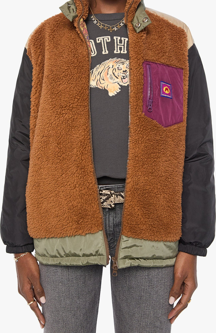 THE TEDDY ZIP JACKET Mother 