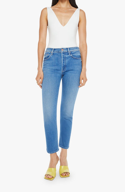 THE TOMCAT ANKLE - PIECE BY PIECE DENIM Mother 