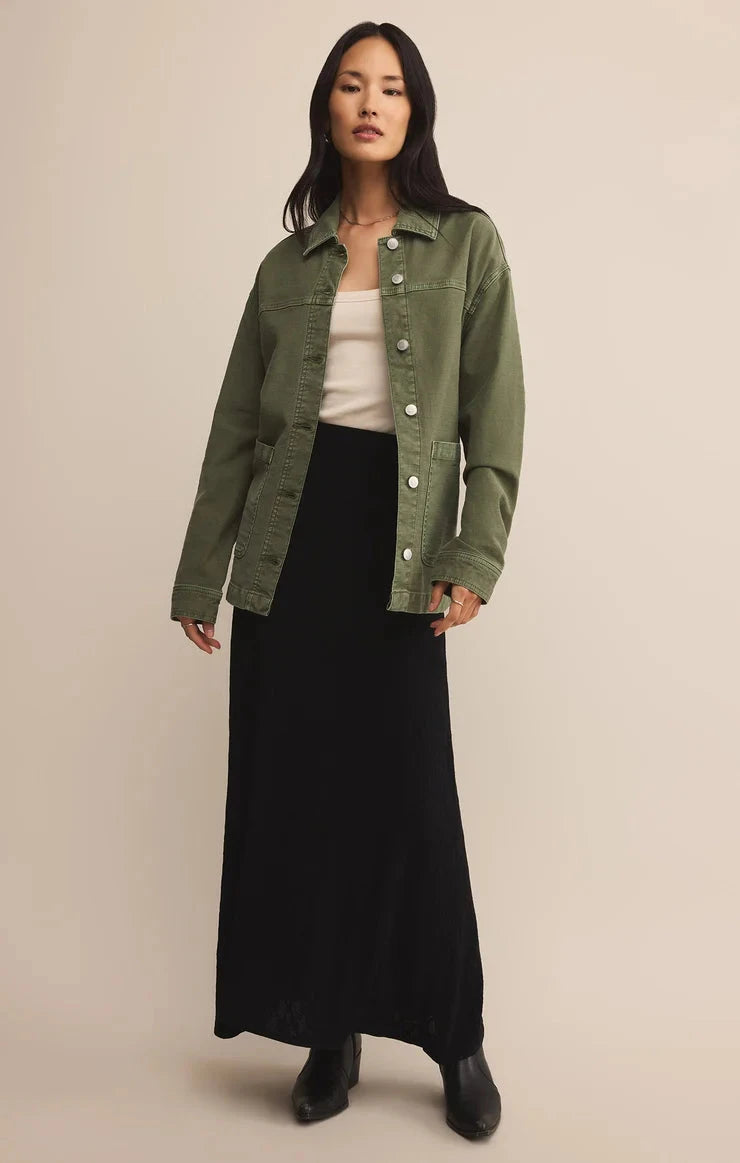 TIBI MESH MIDI SKIRT SKIRT Z SUPPLY 