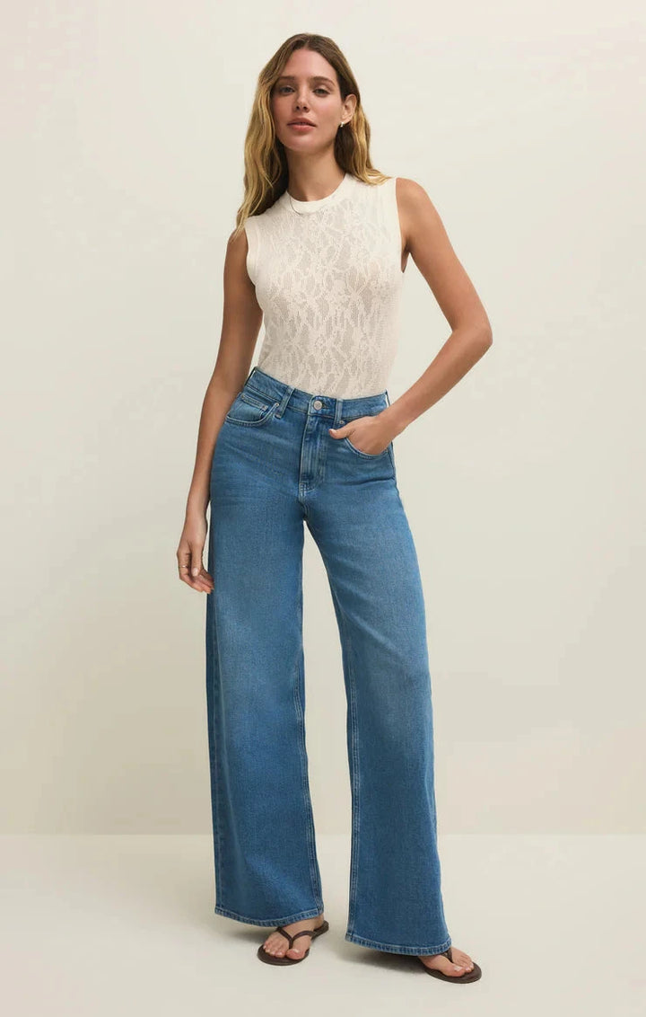 TIBI MESH TANK TOP Z SUPPLY 