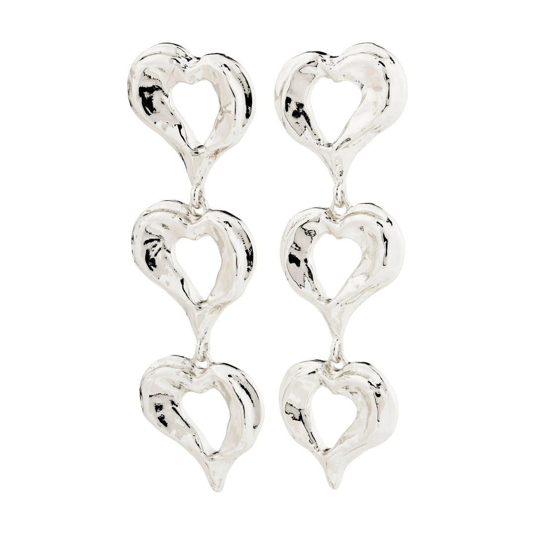 TIDE 3HEART EARRINGS 320 PILGRIM 