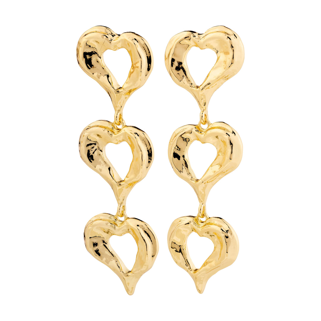 TIDE 3HEART EARRINGS 320 PILGRIM 