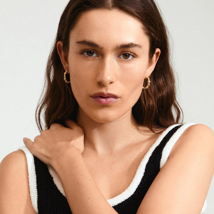 TIDE HOOPS jewelry PILGRIM 