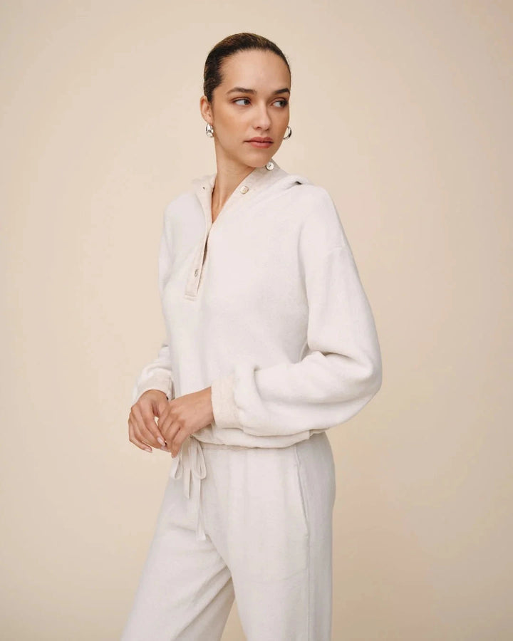 TIE WAIST HOODIE SWEATER BELLA DAHL 