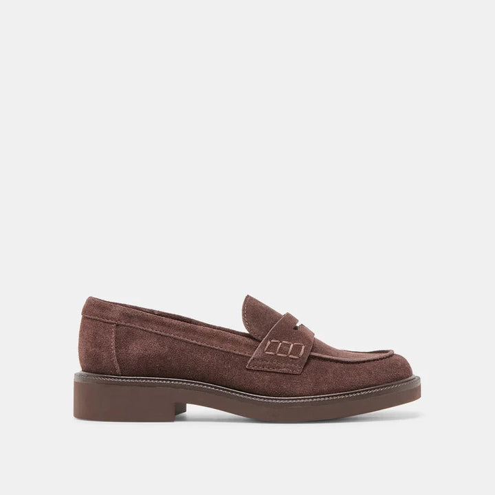 TIGGY Shoes DOLCE VITA 6 MAHOGANY SUEDE 