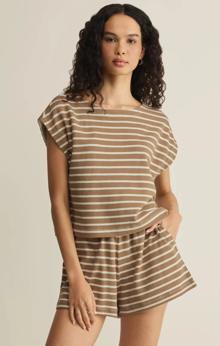 TILLY STRIPED TOP TOP Z SUPPLY 