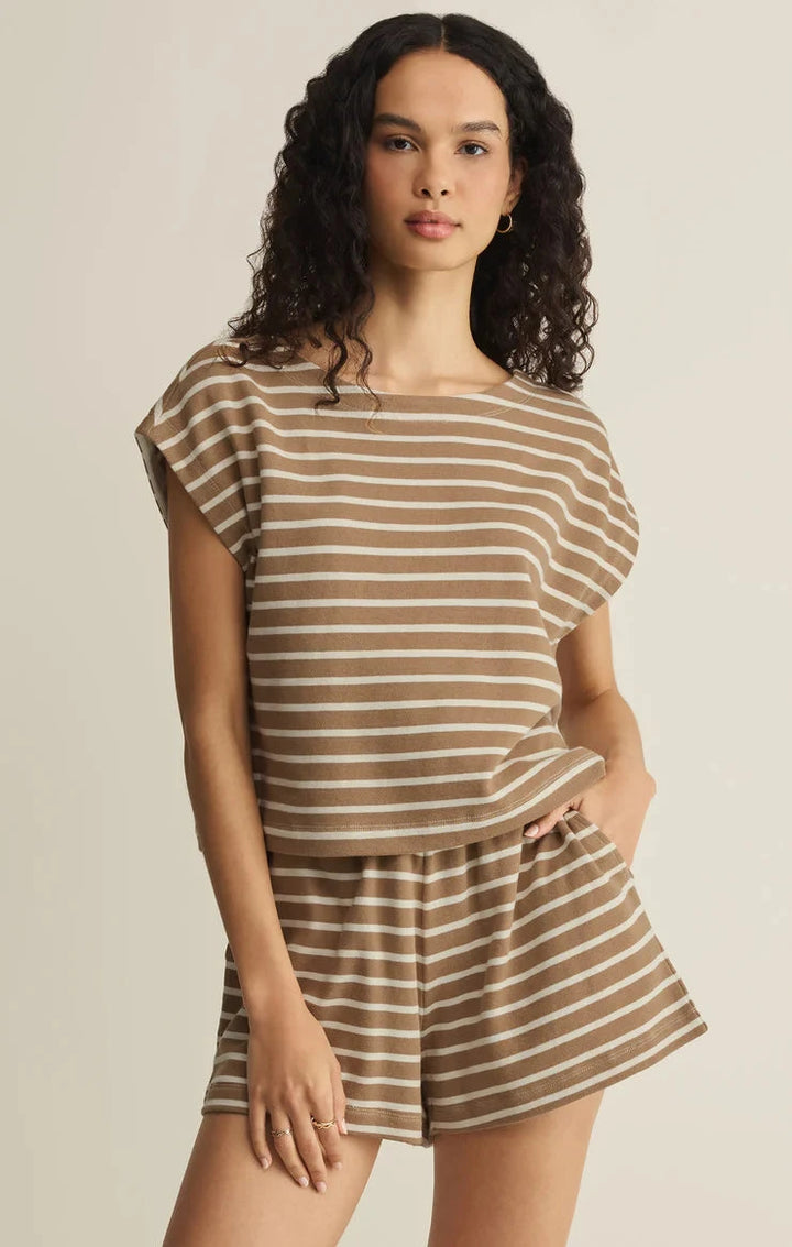 TILLY STRIPED TOP TOP Z SUPPLY 