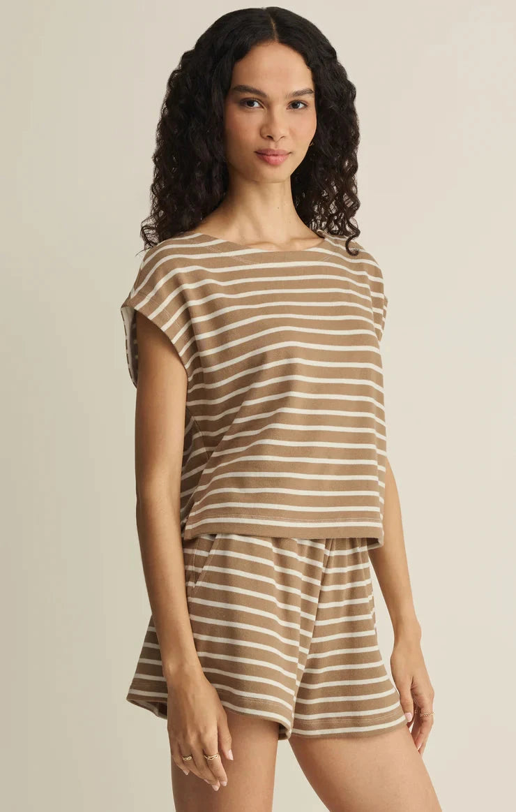 TILLY STRIPED TOP TOP Z SUPPLY 
