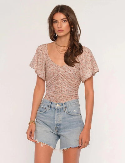 TOLEDO TOP TOP HEARTLOOM XS IVORY 