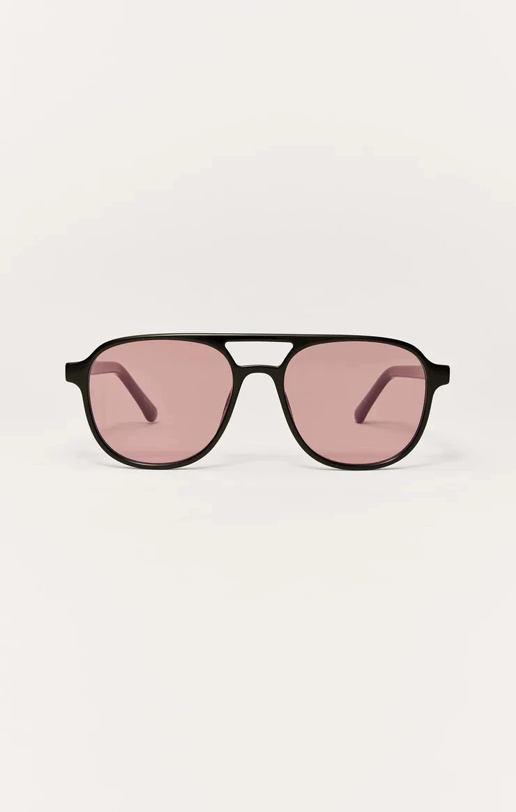 TOURIST SUNGLASSES ACCESSORIES Z SUPPLY POLISHED BLACK 