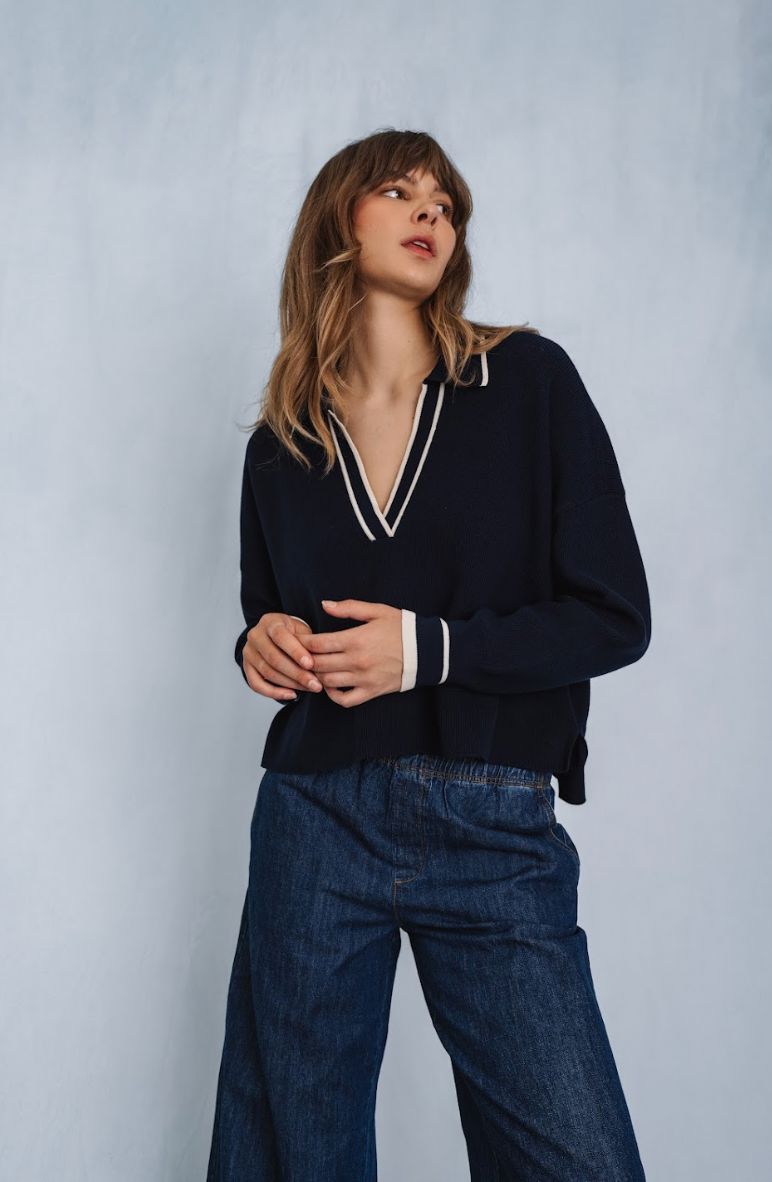 TRISTAN SWEATER SWEATER GENTLE FAWN 