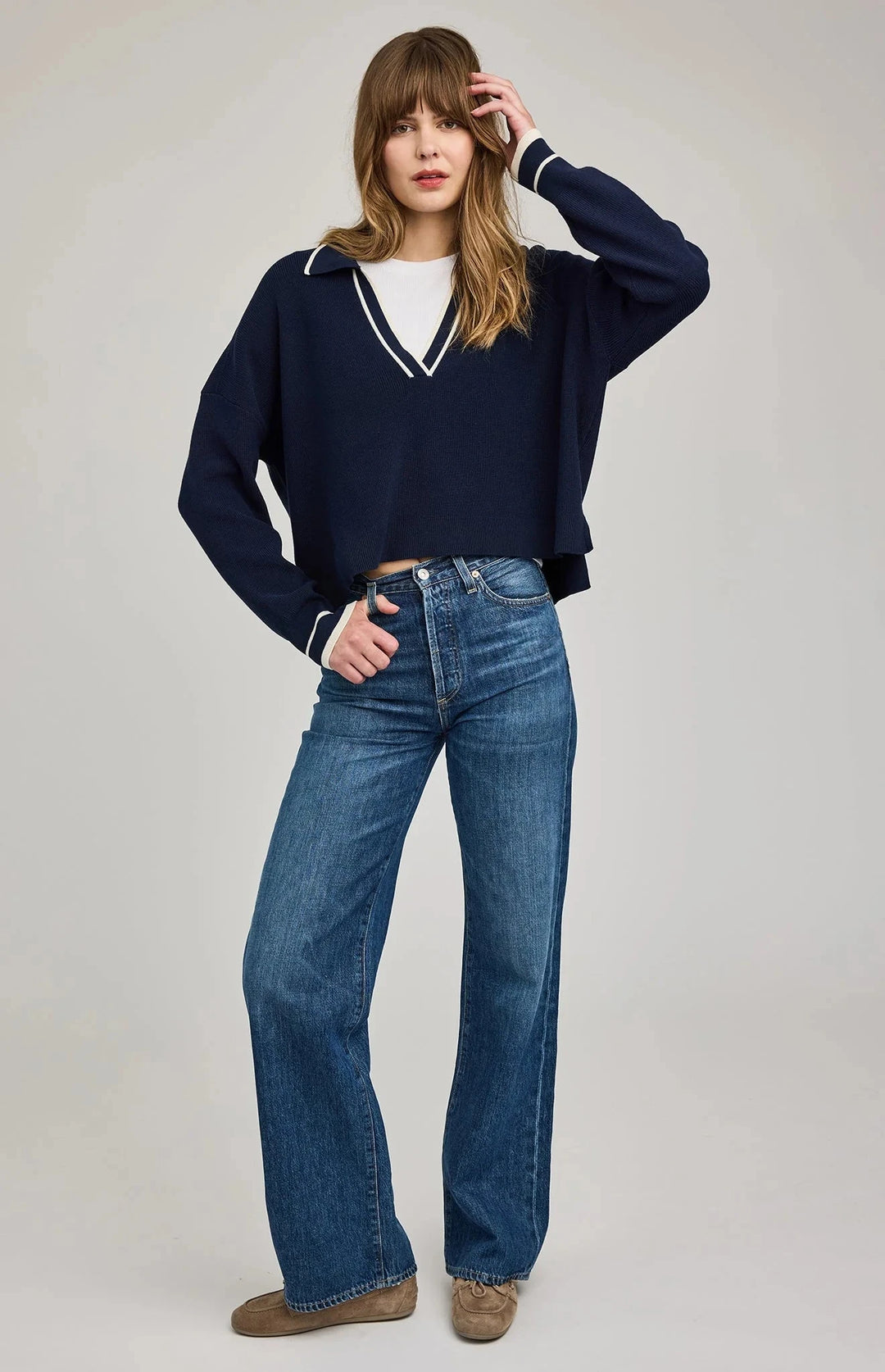 TRISTAN SWEATER SWEATER GENTLE FAWN 