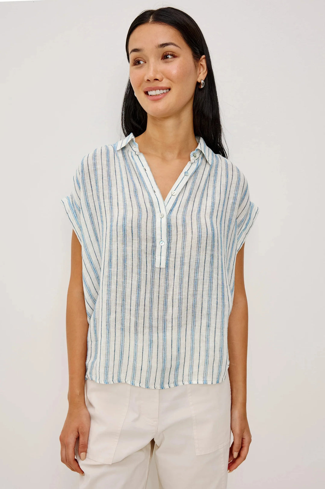 TUSCANY SHIRT TOP RAILS 