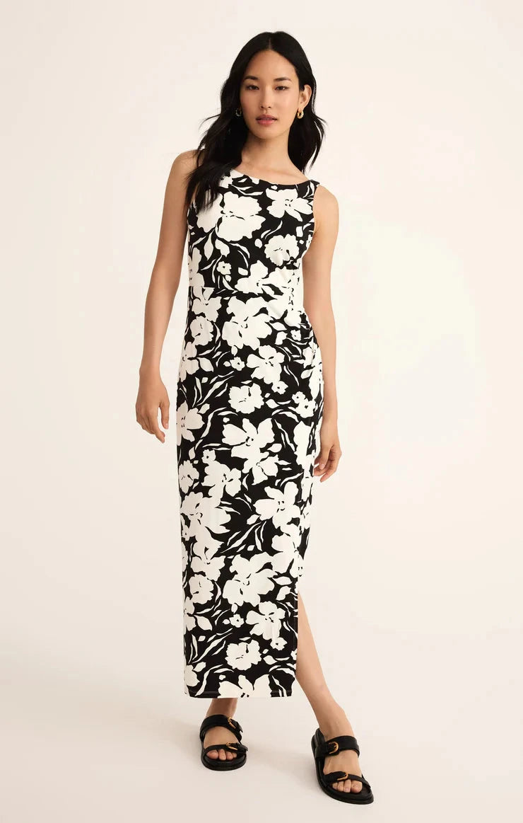VALENCIA LA PLAGE MIDI DRESS Dress Z SUPPLY 