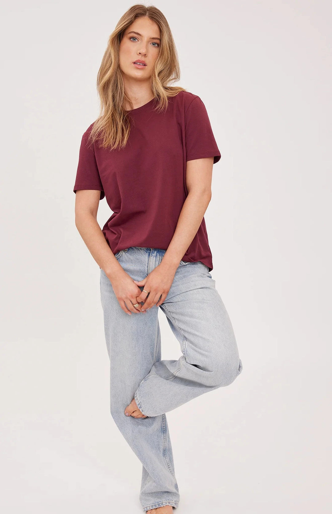 VICTORIA T-SHIRT T-Shirt GENTLE FAWN 