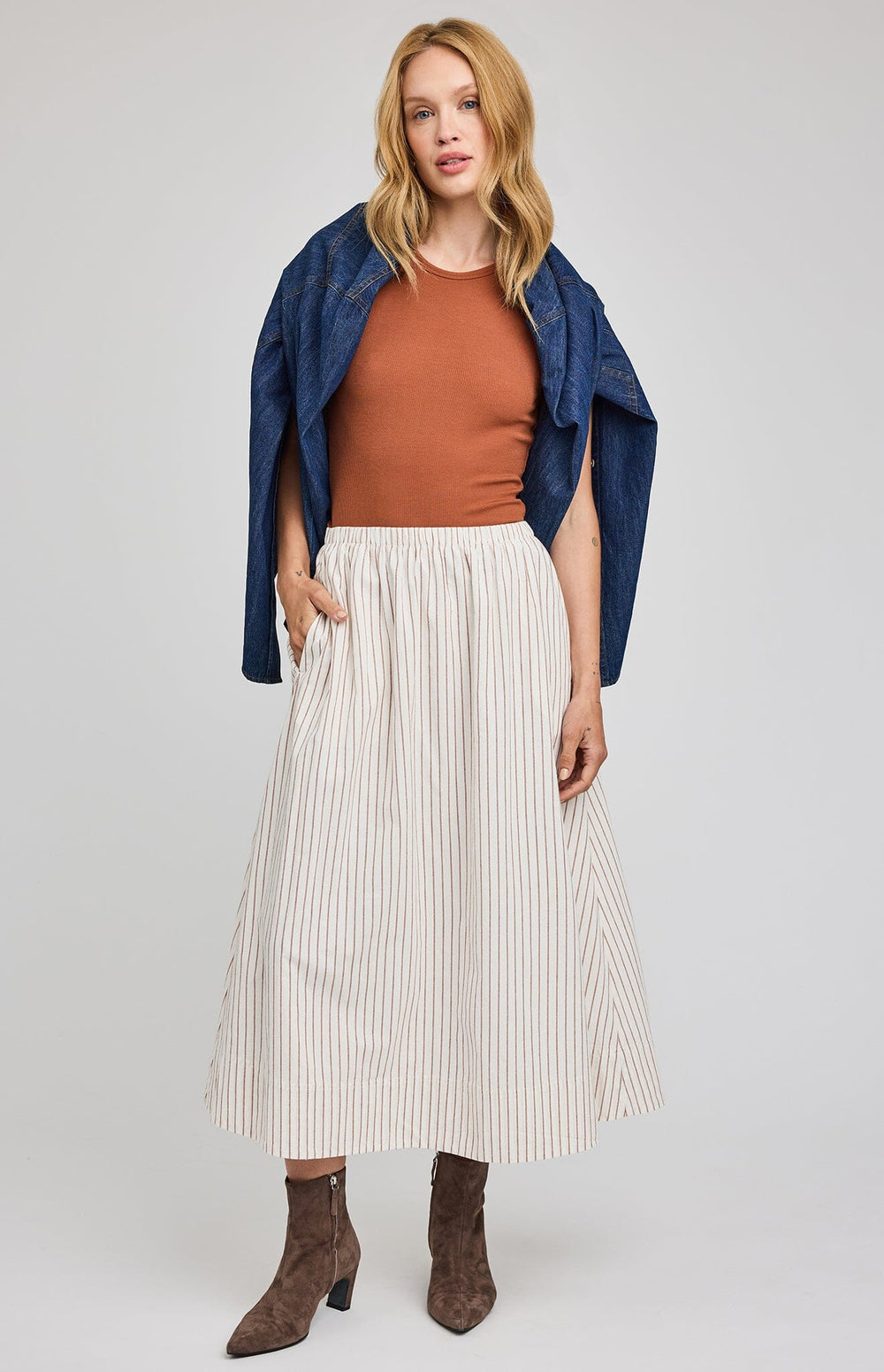 WILHELMINA SKIRT SKIRT GENTLE FAWN 